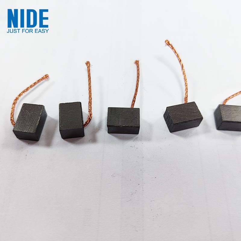Escova de carbono para motor